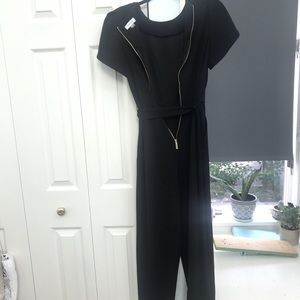 Black jumpsuit in size 8 from Calvin Klein.